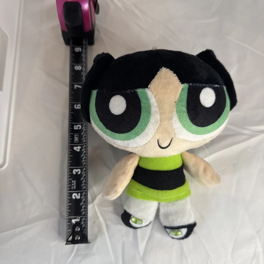 Powerpuff Girls Buttercup Plush Toy With‎ Suction Cup And String